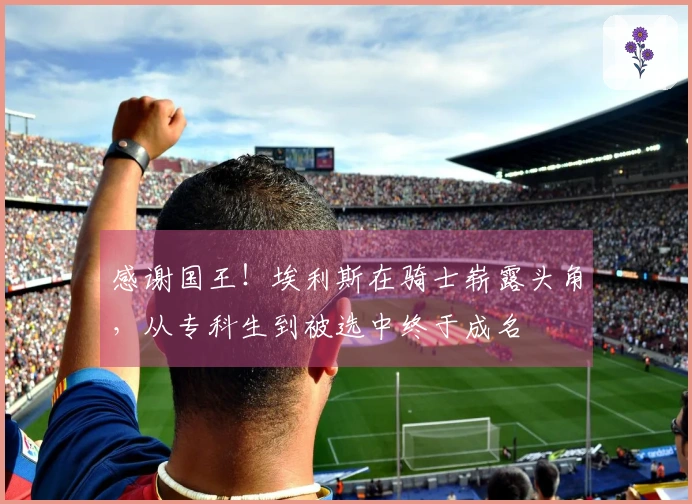感谢国王！埃利斯在骑士崭露头角，从专科生到被选中终于成名